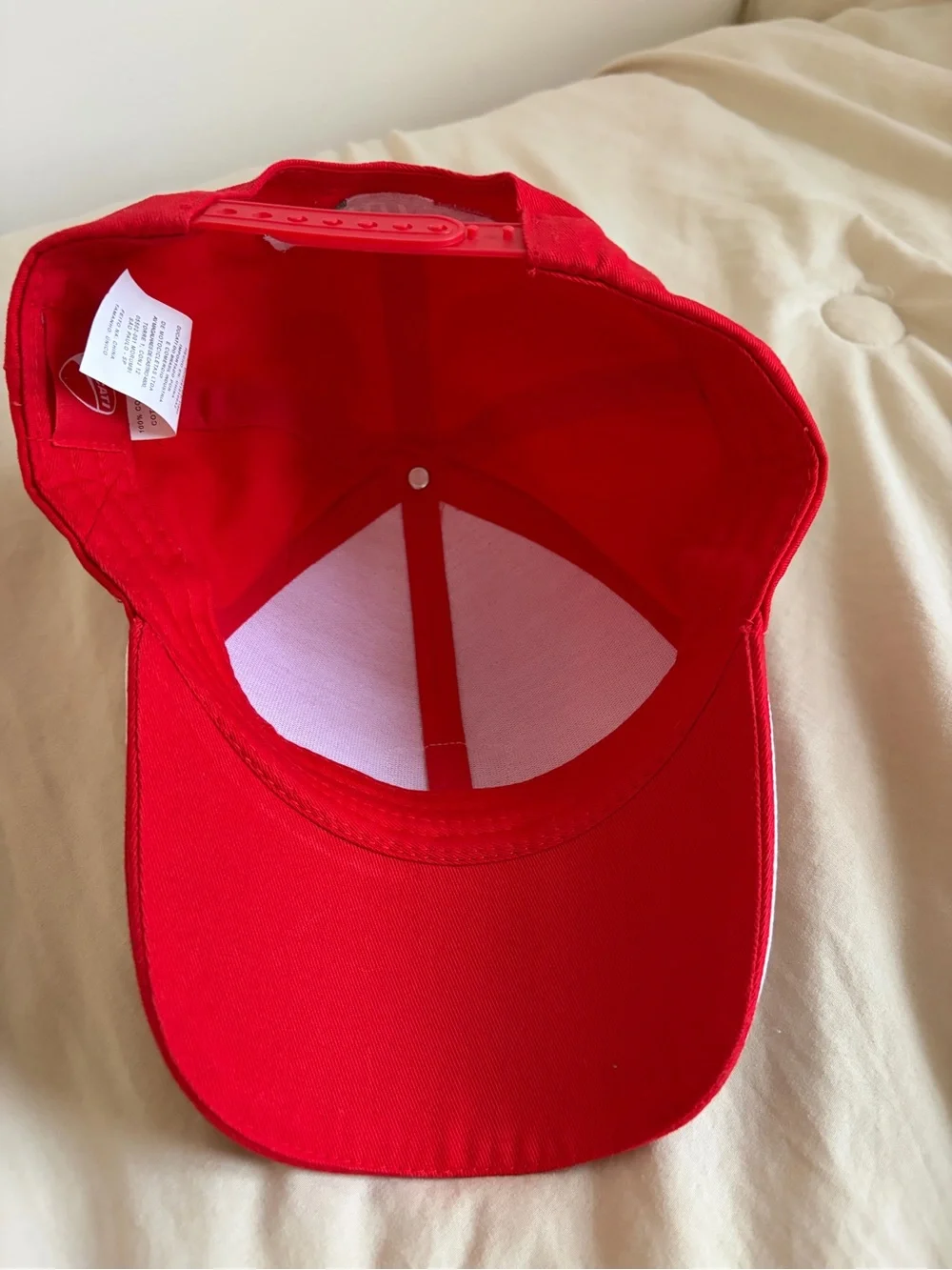 Ducati Corse Andrea Dovizioso 04 Snapback Hat Cap Red White Moto GP Racing